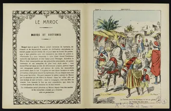 estampe LE MAROC  MOEURS ET COUTUMES 1963.144.127 Photo