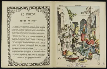 estampe LE MAROC  ORIGINE DU MAROC 1963.144.128 Photo