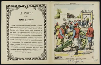 estampe LE MAROC  ARMEE MAROCAINE 1963.144.130 Photo