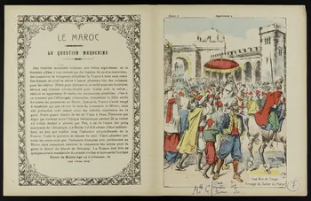 estampe LE MAROC  LA QUESTION MAROCAINE 1963.144.131 Photo