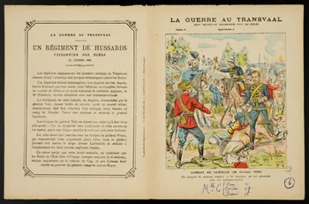 estampe LA GUERRE AU TRANSVAAL  COMBAT DE GLENCOE (20 Octobre 1899) 1963.144.180 Photo