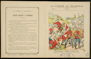 estampe LA GUERRE AU TRANSVAAL  DEFAITE ANGLAISE A STROMBERG (10 Décembre 1899) 1963.144.187  Photo