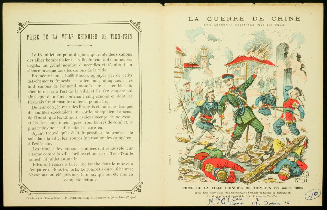 estampe LA GUERRE DE CHINE 1963.144.212 Photo