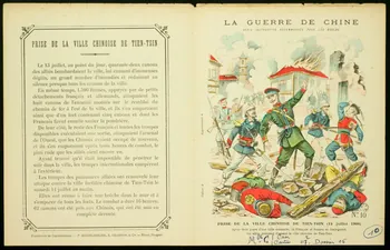 estampe LA GUERRE DE CHINE 1963.144.212 Photo