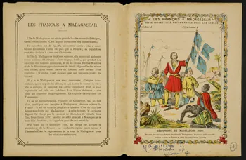 estampe LES FRANCAIS A MADAGASCAR  DECOUVERTE DE MADAGASCAR 1963.144.219  Photo