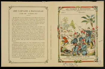 estampe LES FRANCAIS A MADAGASCAR 1963.144.225  Photo