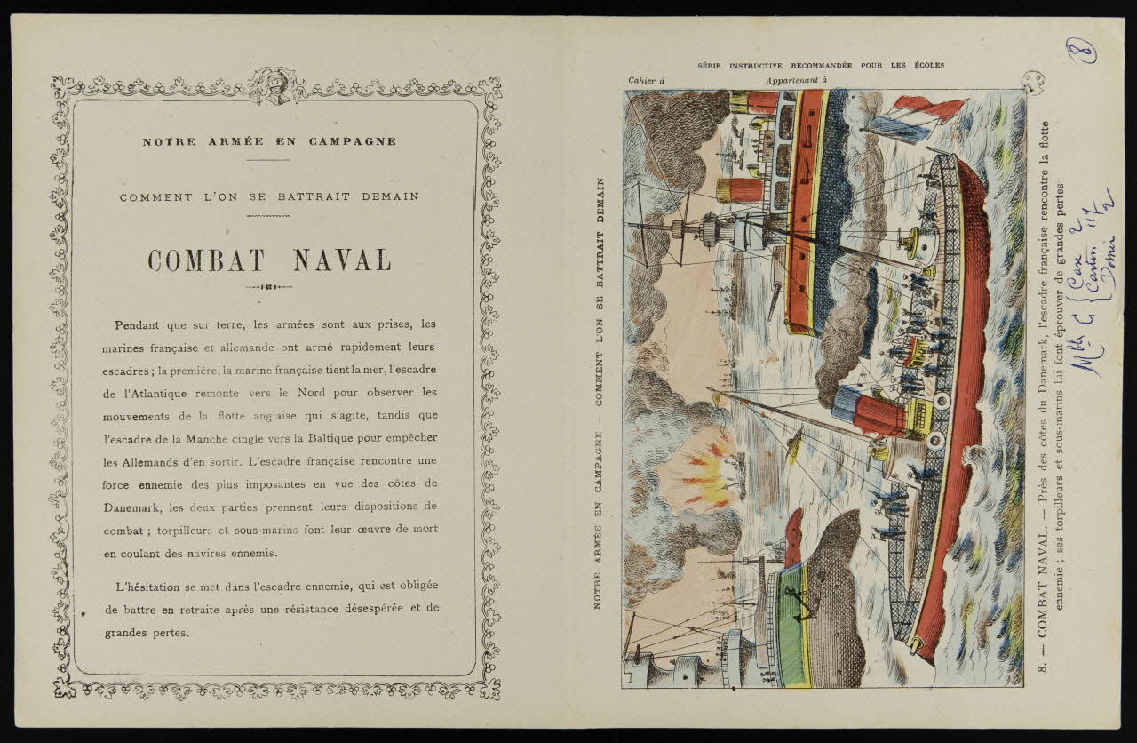 estampe COMBAT NAVAL. 1963.144.24 Photo