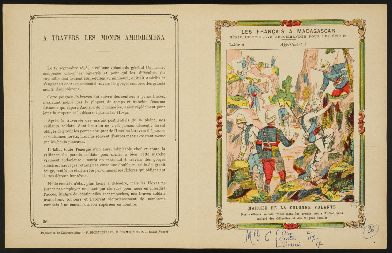 estampe A TRAVERS LES MONTS AMBOHIMENA 1963.144.244 Photo