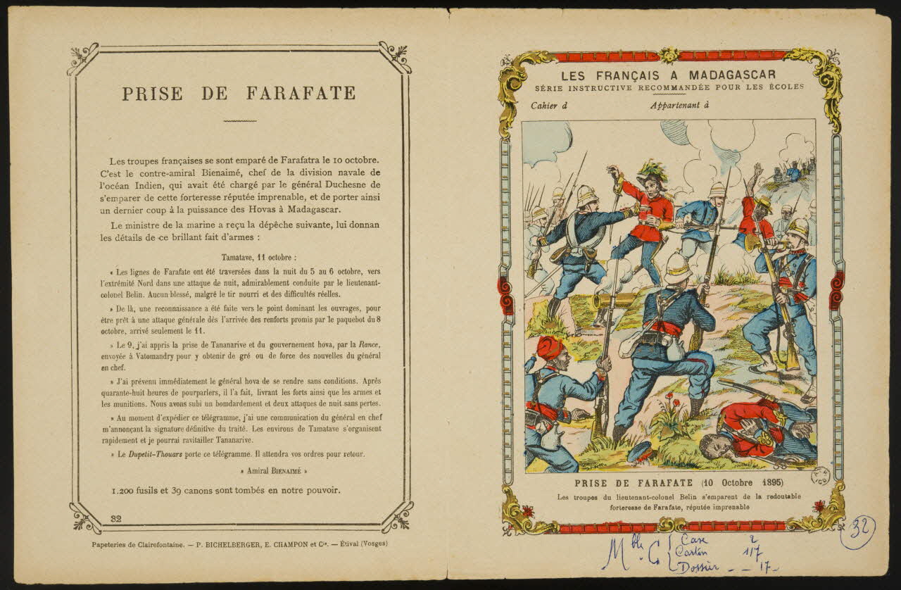 estampe PRISE DE FARAFATE 1963.144.250  Photo