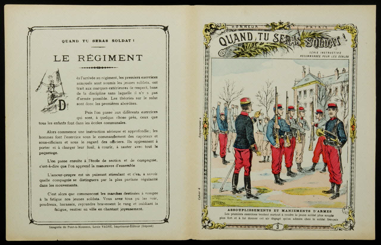 estampe ASSOUPLISSEMENT ET MANIEMENTS D'ARMES 1963.144.253 Photo