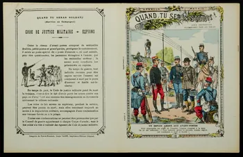 estampe UN ESPION AMENE AUX AVANT-POSTES 1963.144.260 Photo