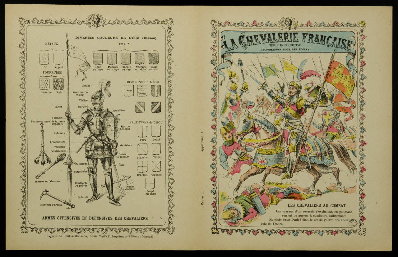 estampe LES CHEVALIERS AU COMBAT 1963.144.281 Photo