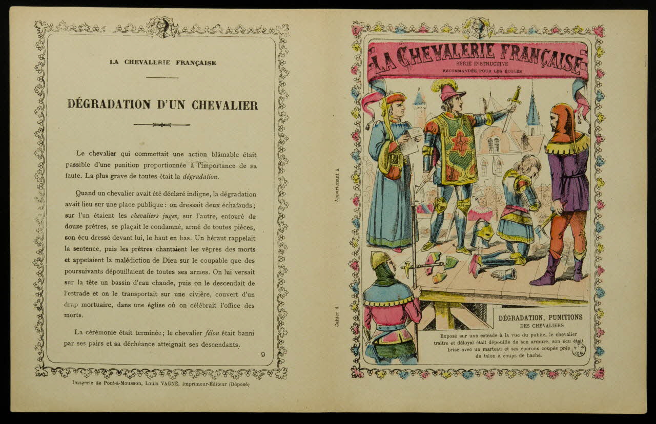estampe DEGRADATION, PUNITIONS  DES CHEVALIERS 1963.144.283 Photo