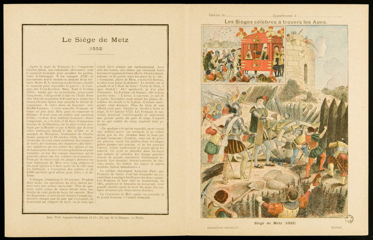 estampe Siège de Metz (1552) 1963.144.310 Photo