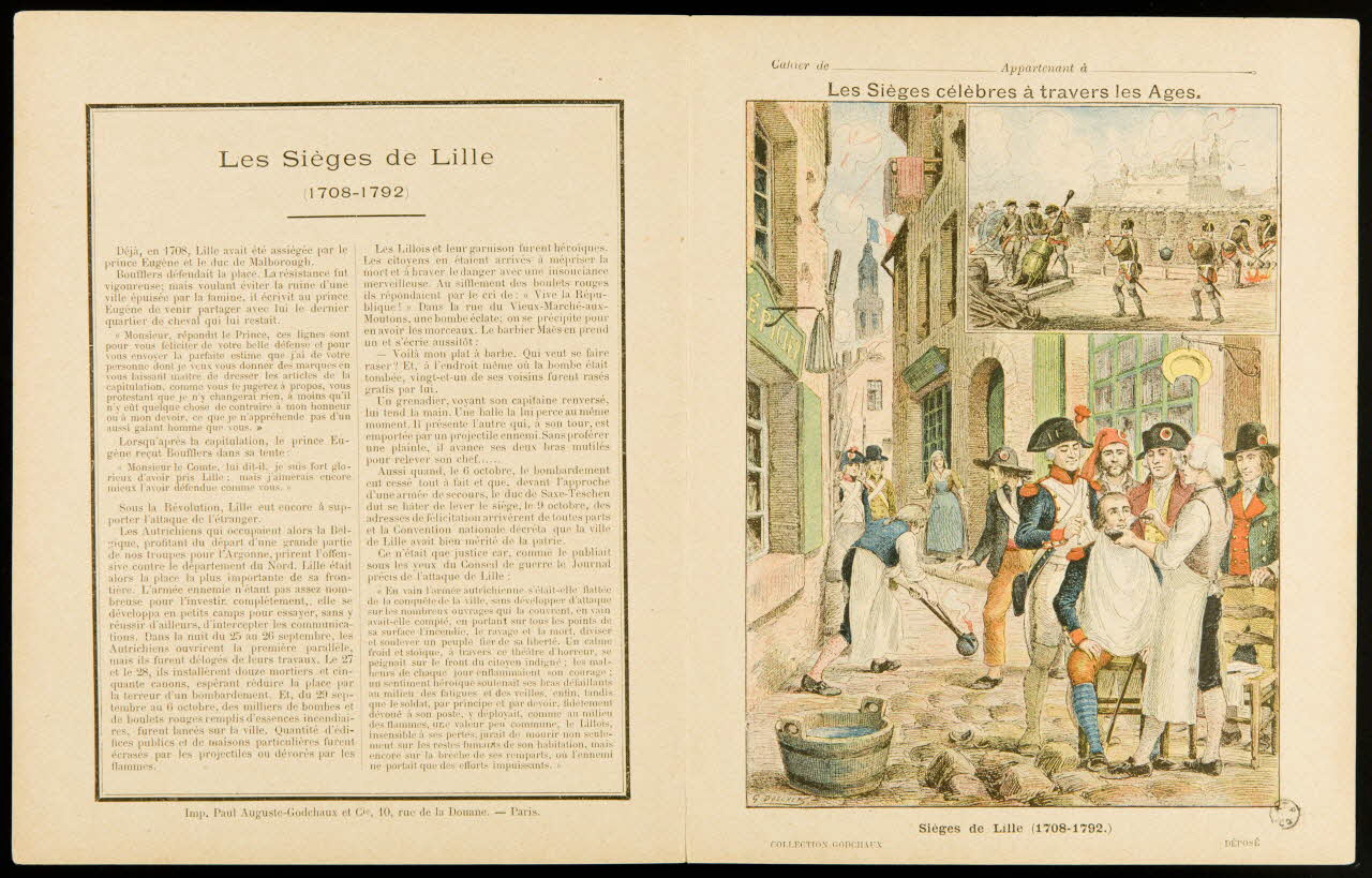 estampe Sièges de Lille (1708-1792) 1963.144.313 Photo