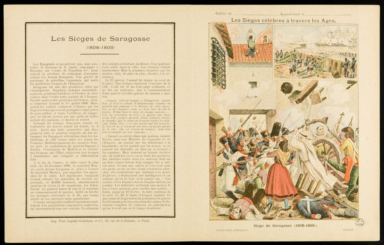 estampe Siège de Saragosse (1808-1809) 1963.144.314 Photo