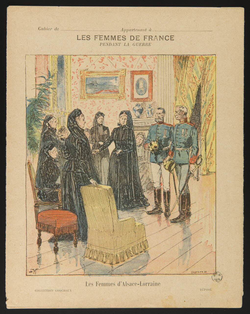 estampe Les Femmes d'Alsace-Lorraine 1963.144.320 Photo