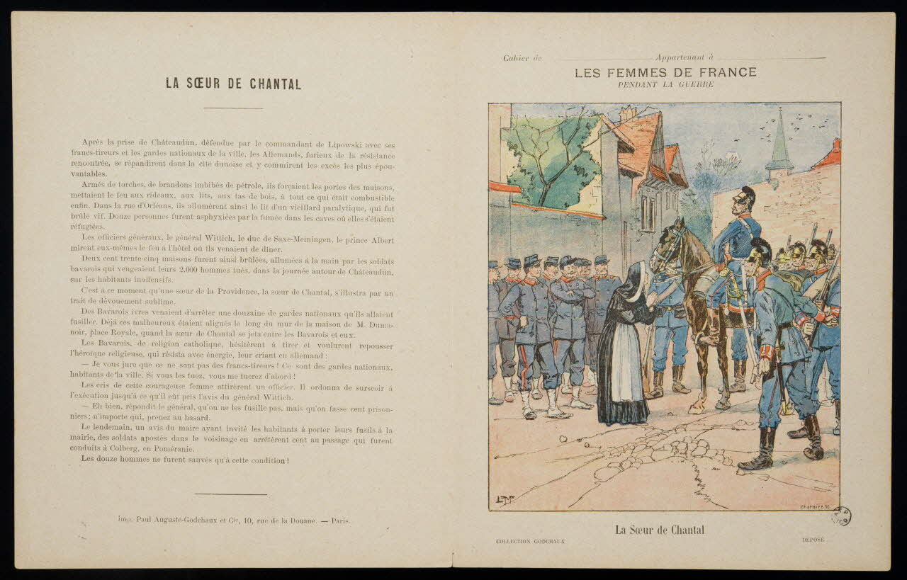 estampe La Soeur de Chantal 1963.144.326 Photo