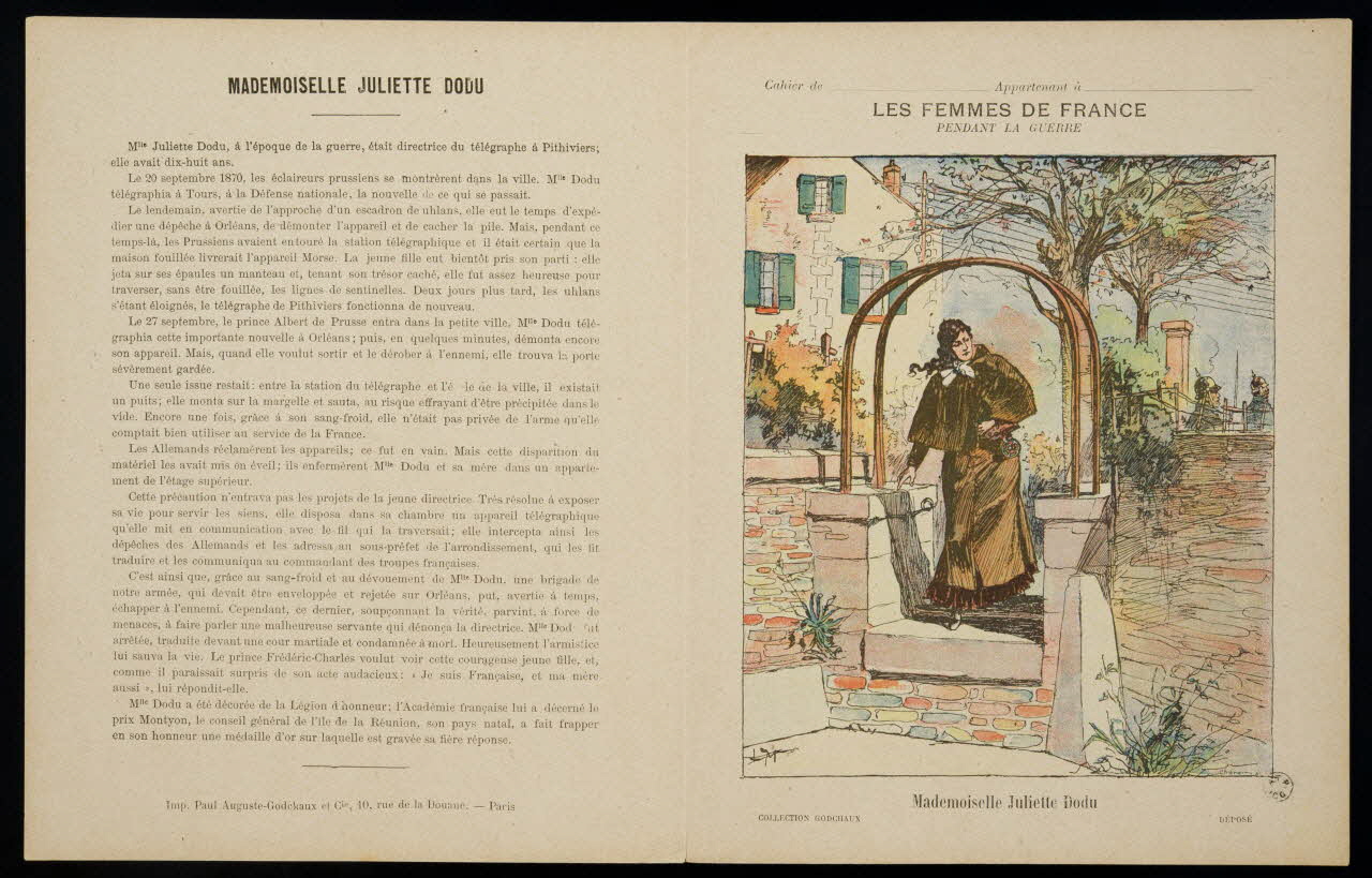 estampe Mademoiselle Juliette Dodu 1963.144.328 Photo