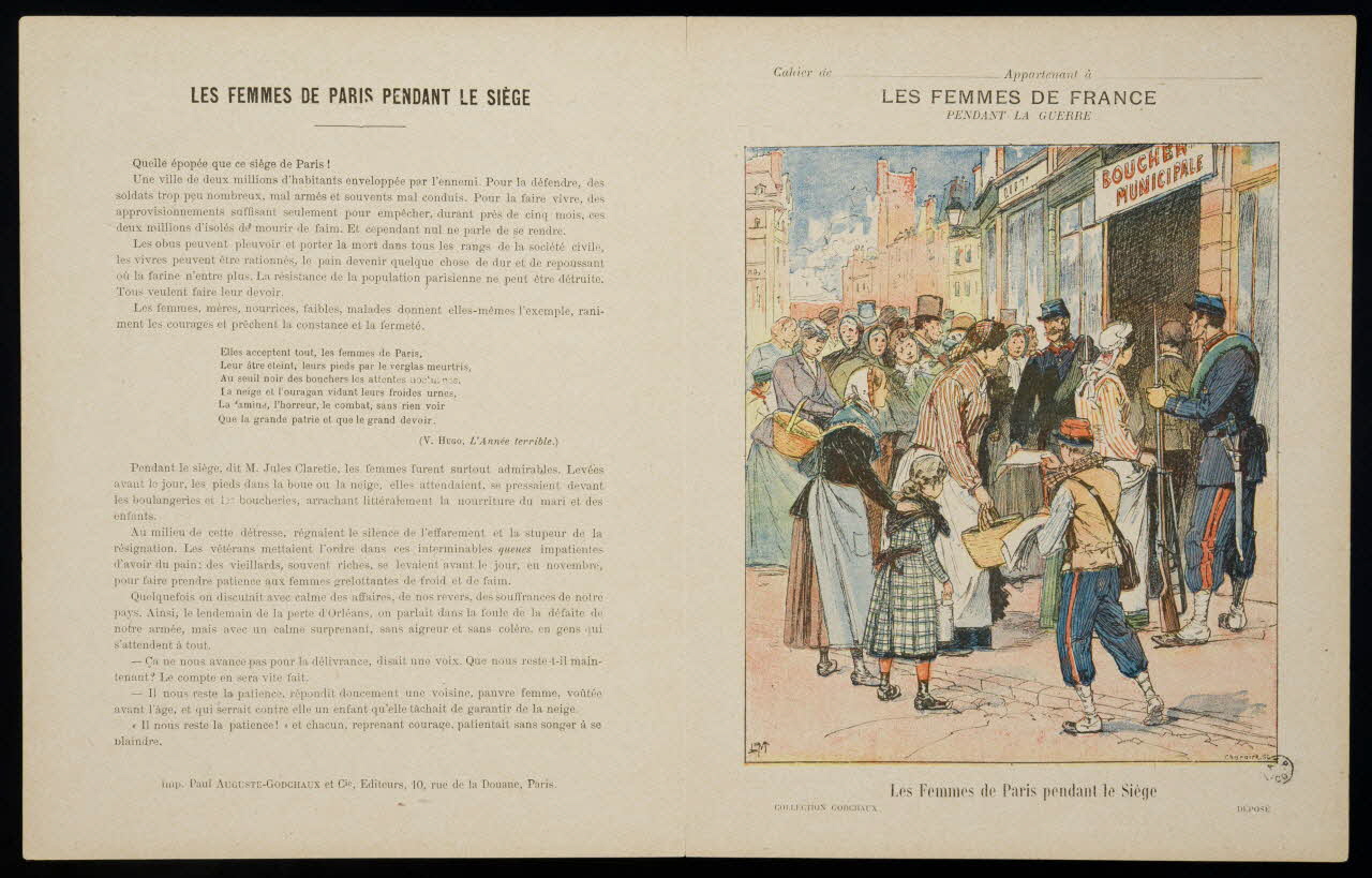 estampe Les Femmes de Paris pendant le Siège 1963.144.331 Photo
