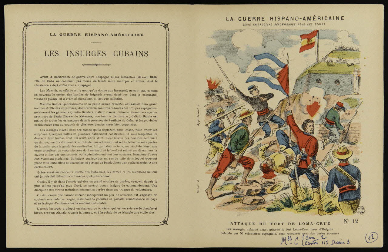 estampe ATTAQUE DU FORT DE LOMA-CRUZ 1963.144.40 Photo