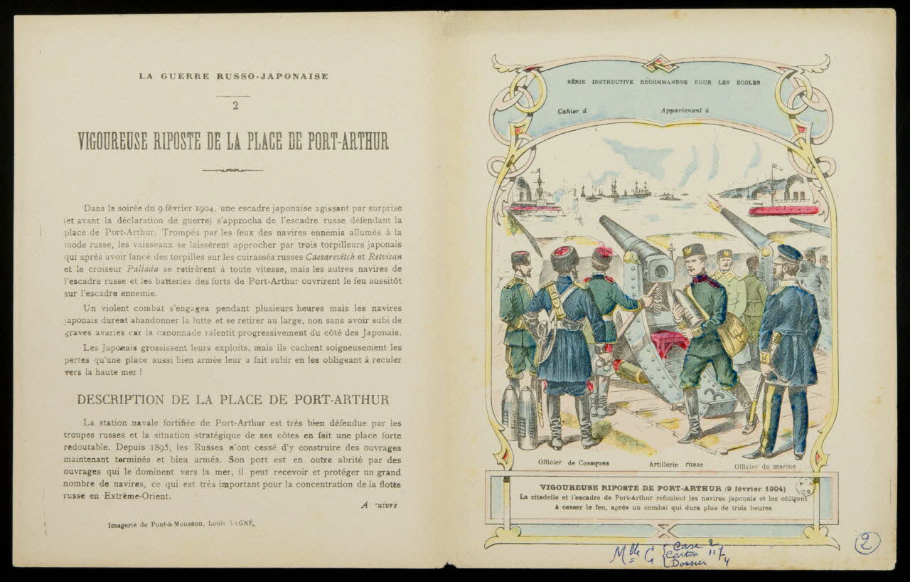estampe VIGOUREUSE RIPOSTE DE PORT-ARTHUR 1963.144.46 Photo