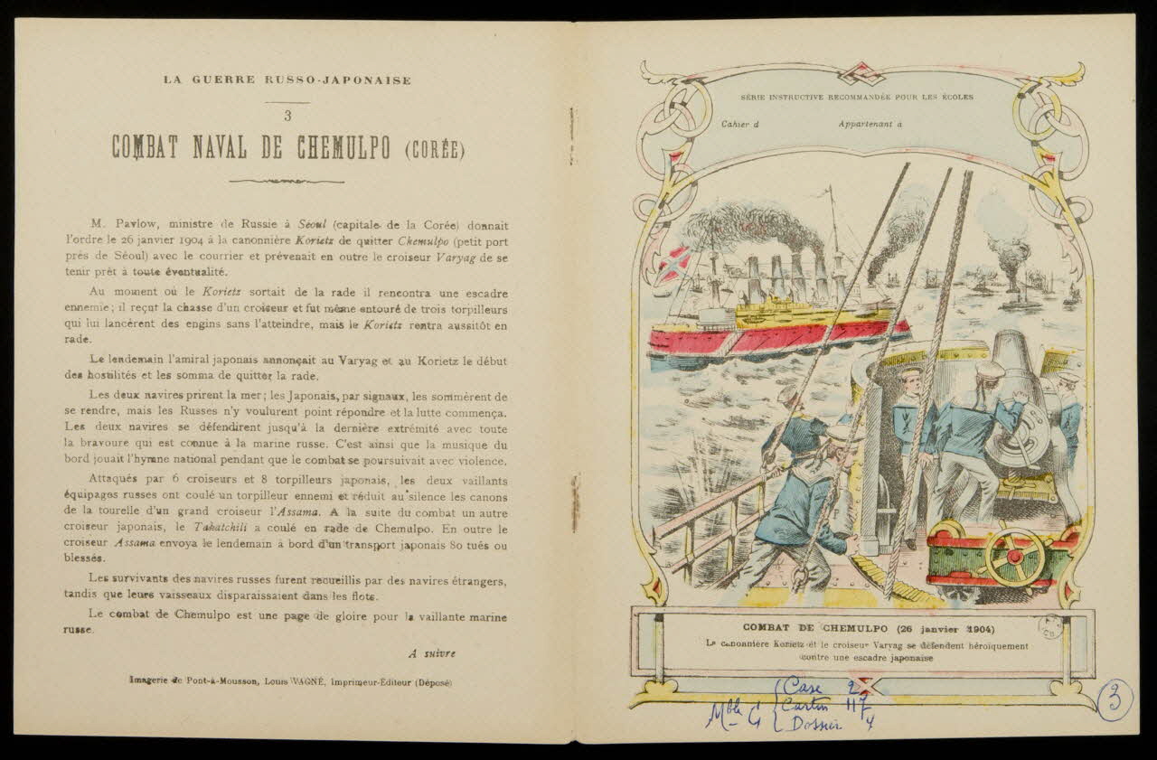 estampe COMBAT DE CHEMULPO 1963.144.47 Photo