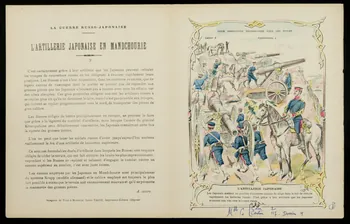 estampe L'ARTILLERIE JAPONAISE 1963.144.52 Photo