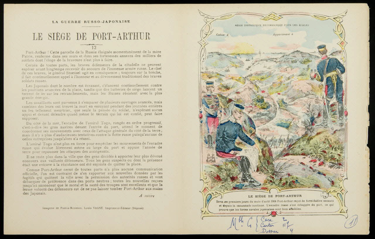 estampe LE SIEGE DE PORT-ARTHUR 1963.144.55 Photo