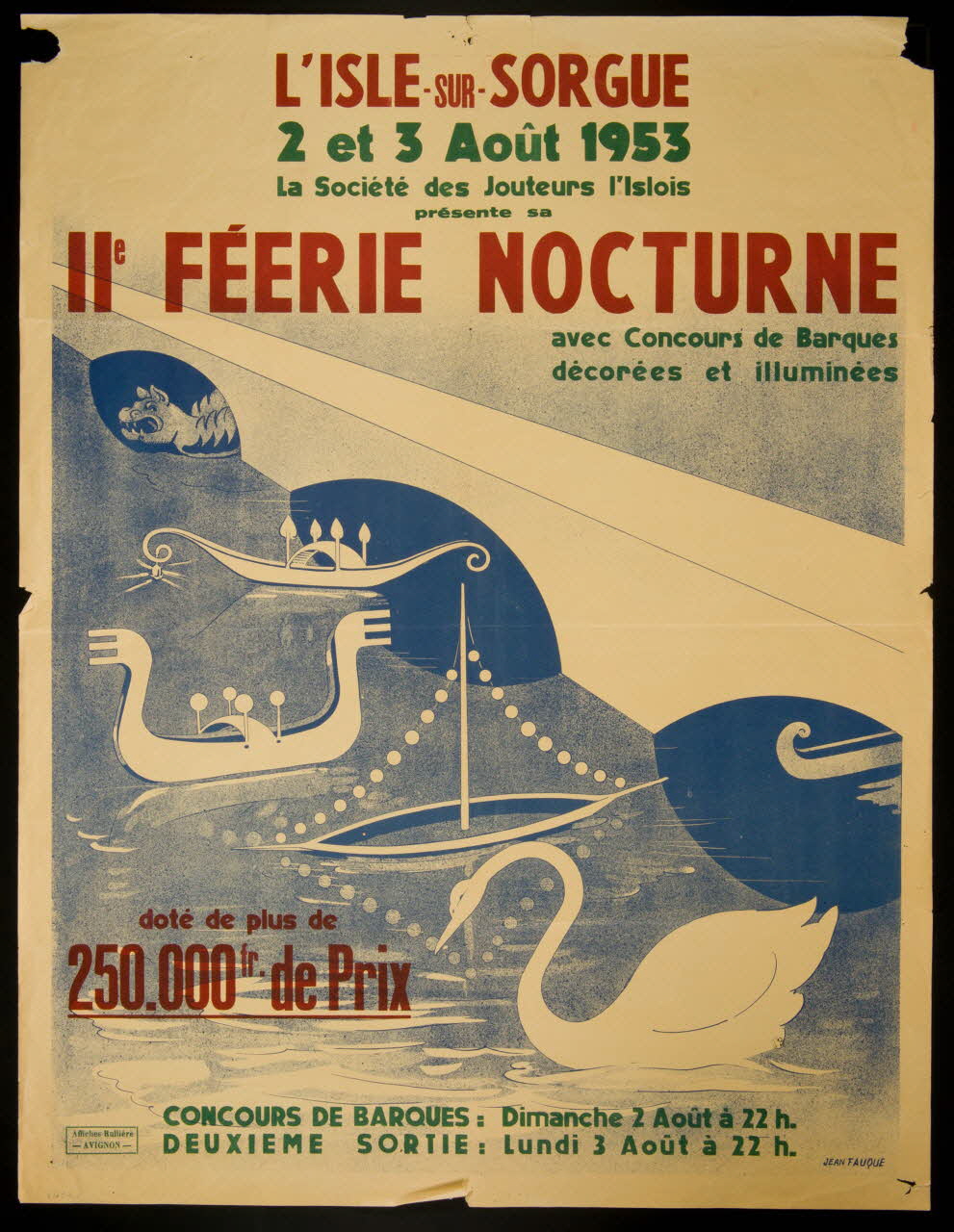 estampe IIe FEERIE NOCTURNE 1963.20.1 Photo