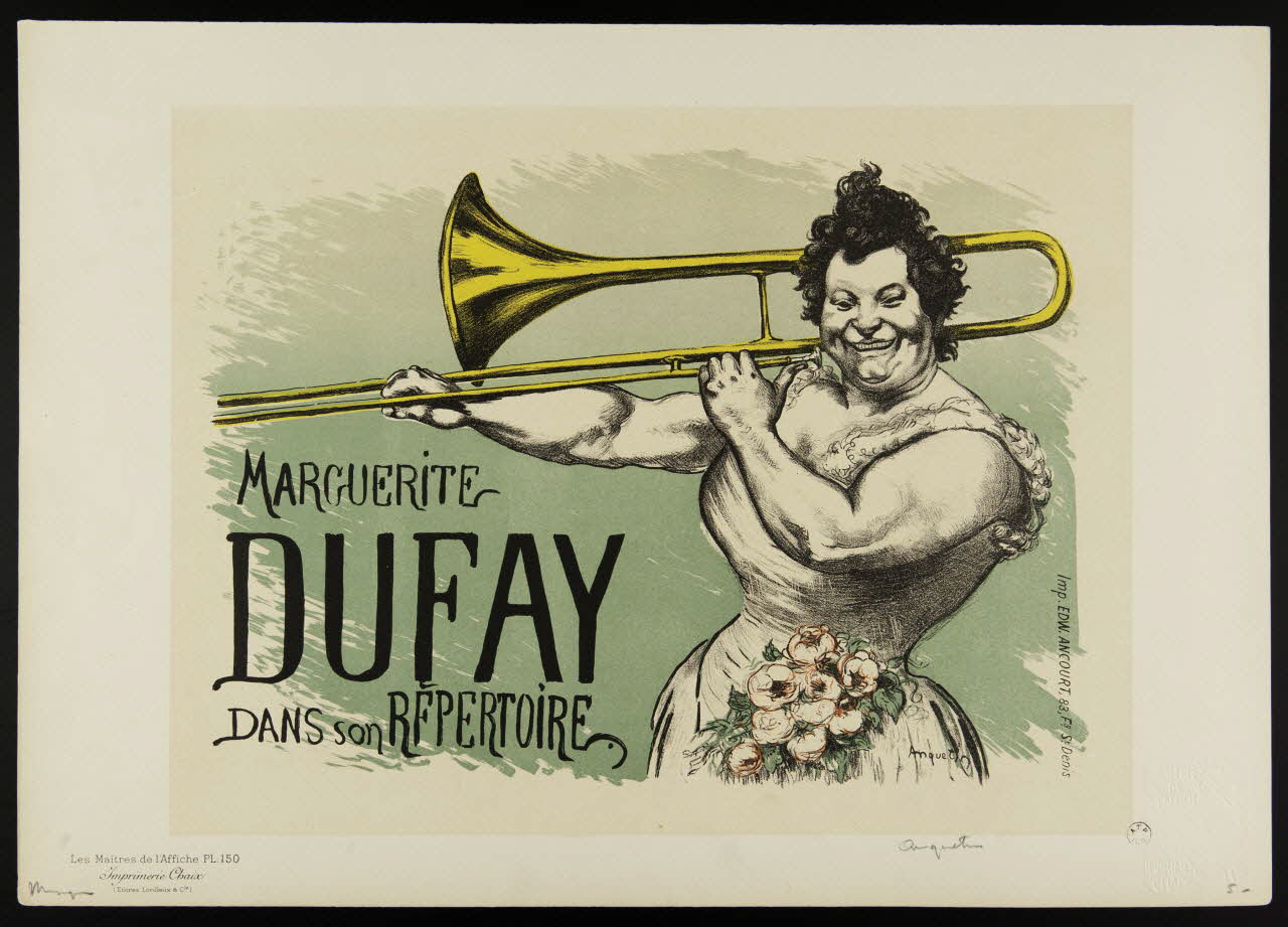 affiche MARGUERITE  DUFAY  DANS SON REPERTOIRE 1963.21.24 Photo