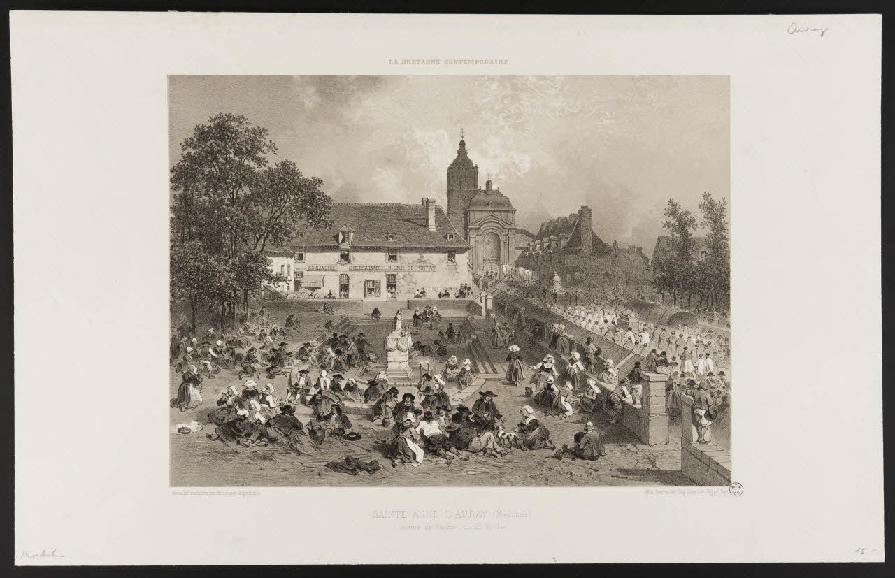 estampe SAINTE ANNE D'AURAY (Morbihan) 1963.27.12 Photo