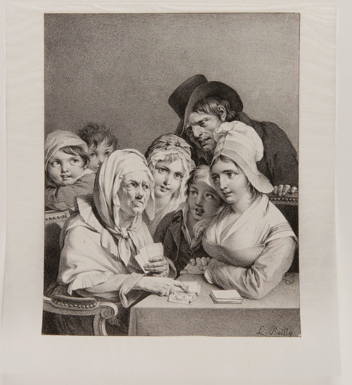 estampe Diseuse de bonne aventure 1963.27.19 Photo