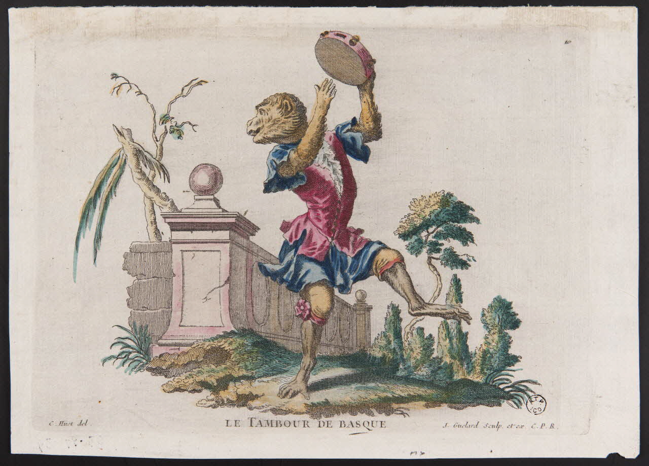 estampe LE TAMBOUR DE BASQUE 1963.27.39 Photo