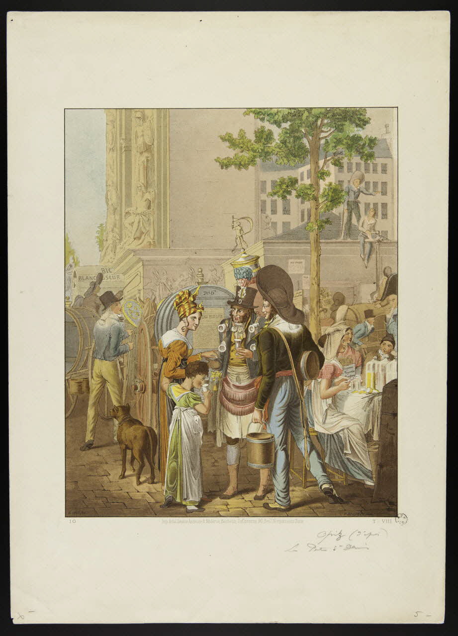 estampe La Porte St Denis 1963.27.60 Photo