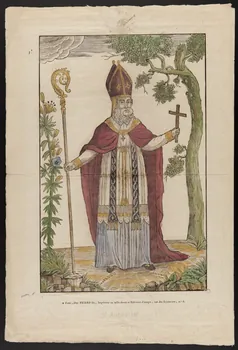 imagerie ancienne Saint Augustin 1963.27.8 Photo