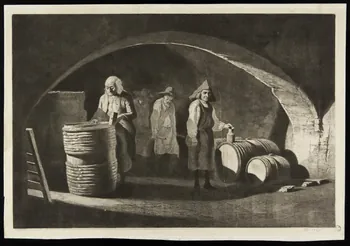 estampe Hommes dans une cave 1963.35.9 Photo