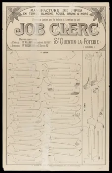 estampe Modèles de pipes 1963.42.21  Photo