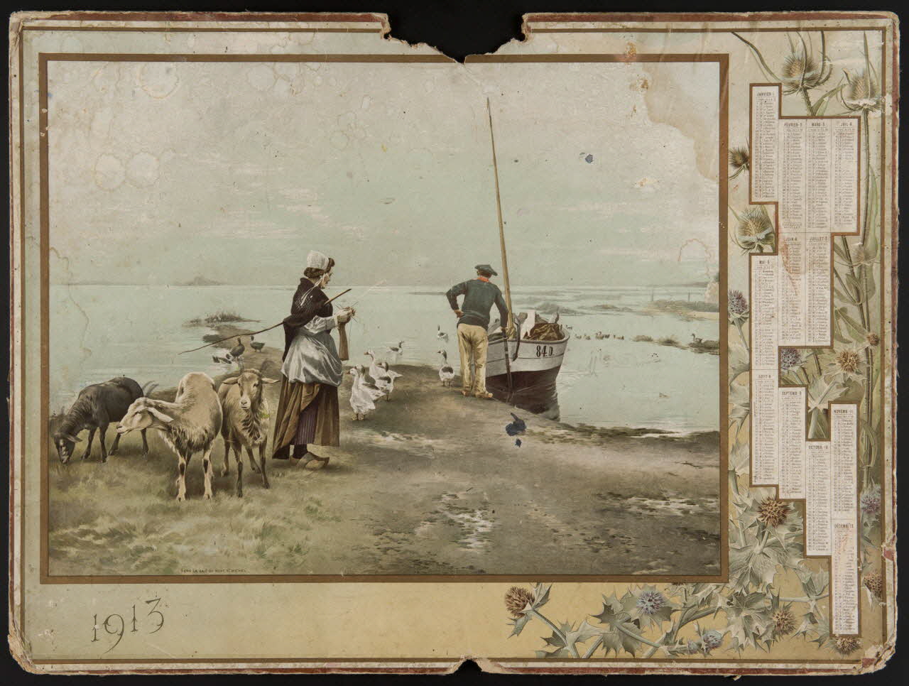 estampe Almanach de l'année 1913 1963.47.9 Photo