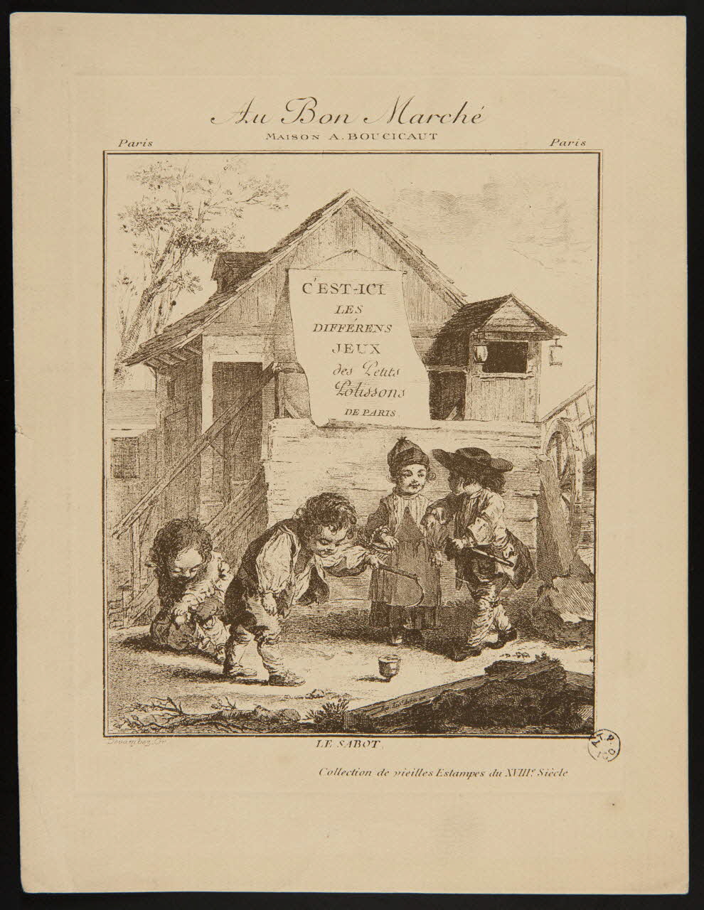 estampe LE SABOT. 1963.49.3 Photo