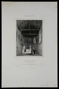estampe CHAPELLE St. MARTIN. 1963.5.20 Photo