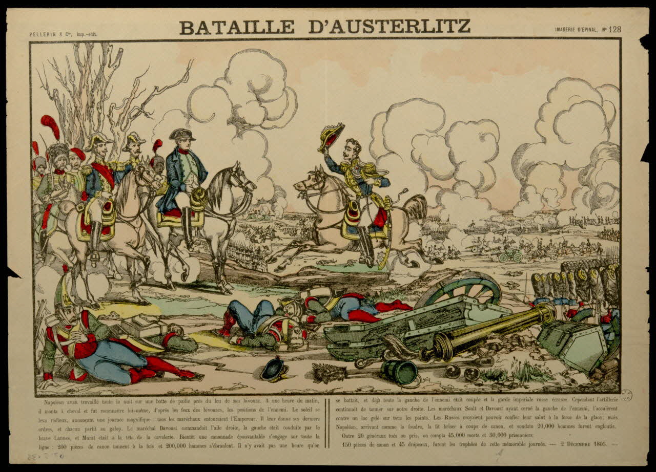 estampe BATAILLE D'AUSTERLITZ 1963.5.36 Photo