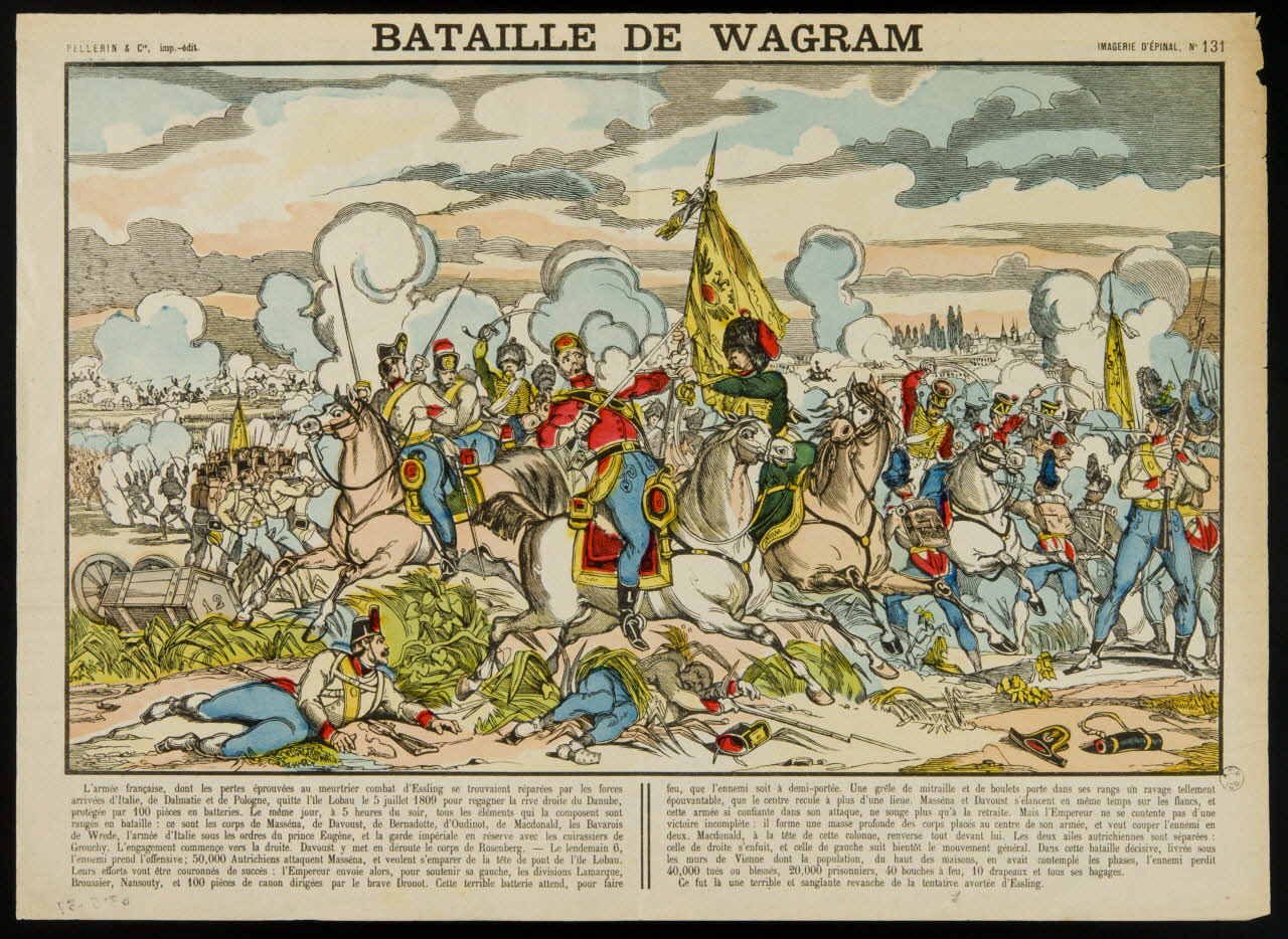 estampe BATAILLE DE WAGRAM 1963.5.37 Photo