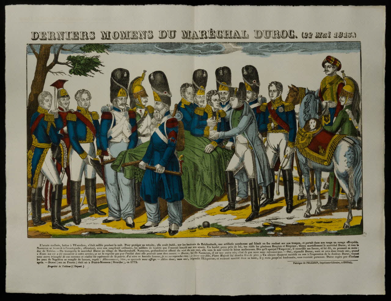 album DERNIERS MOMENS DU MARECHAL DUROC. (22 Mai 1813.) 1963.75.25 Photo
