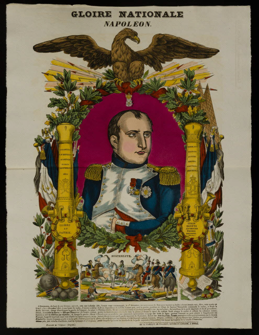 album GLOIRE NATIONALE  NAPOLEON. 1963.75.36 Photo
