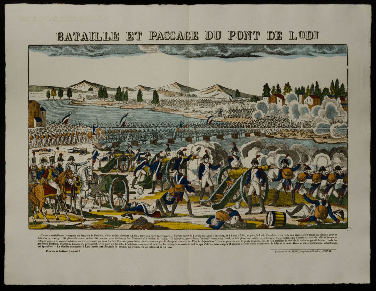 album BATAILLE ET PASSAGE DU PONT DE LODI 1963.75.6 Photo