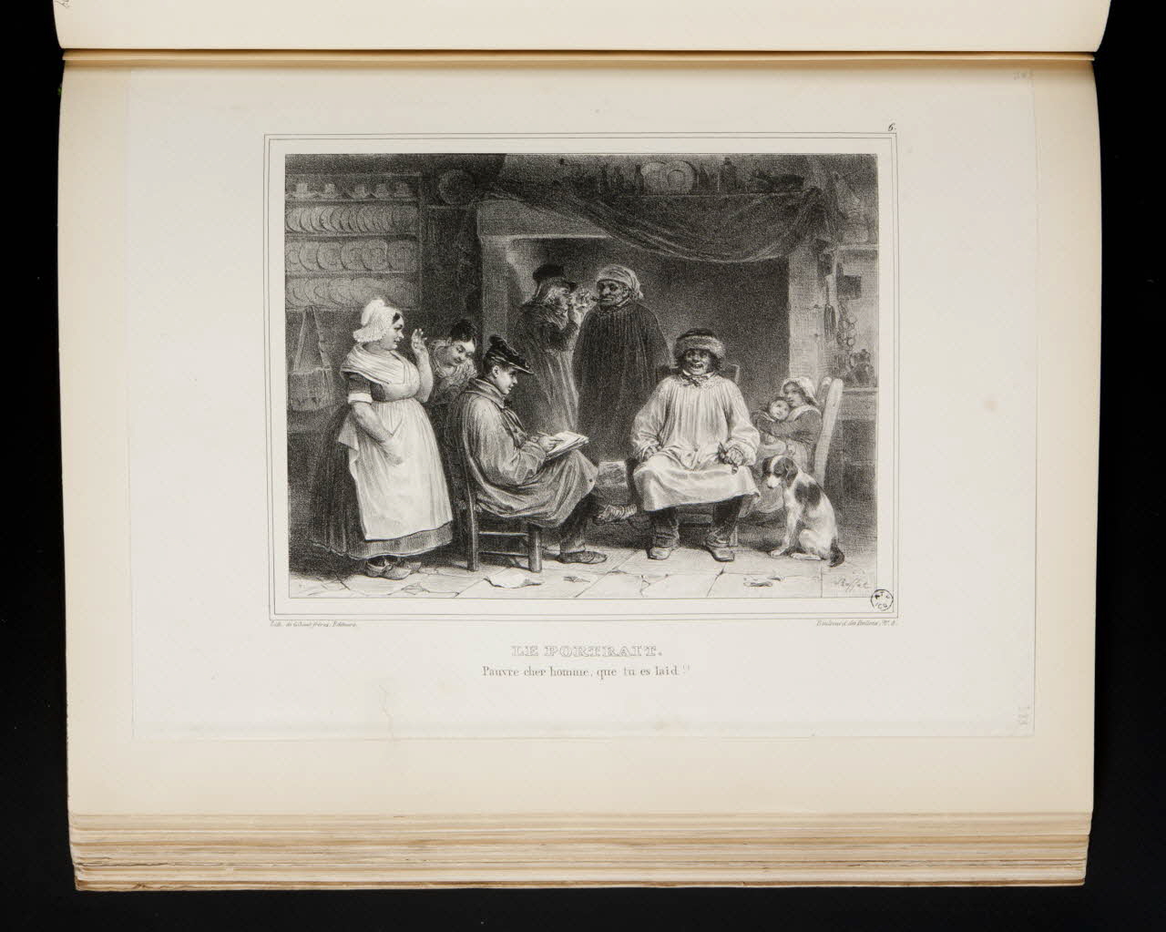 album LE PORTRAIT.  Pauvre cher homme, que tu es laid !! 1963.75.65.110 Photo