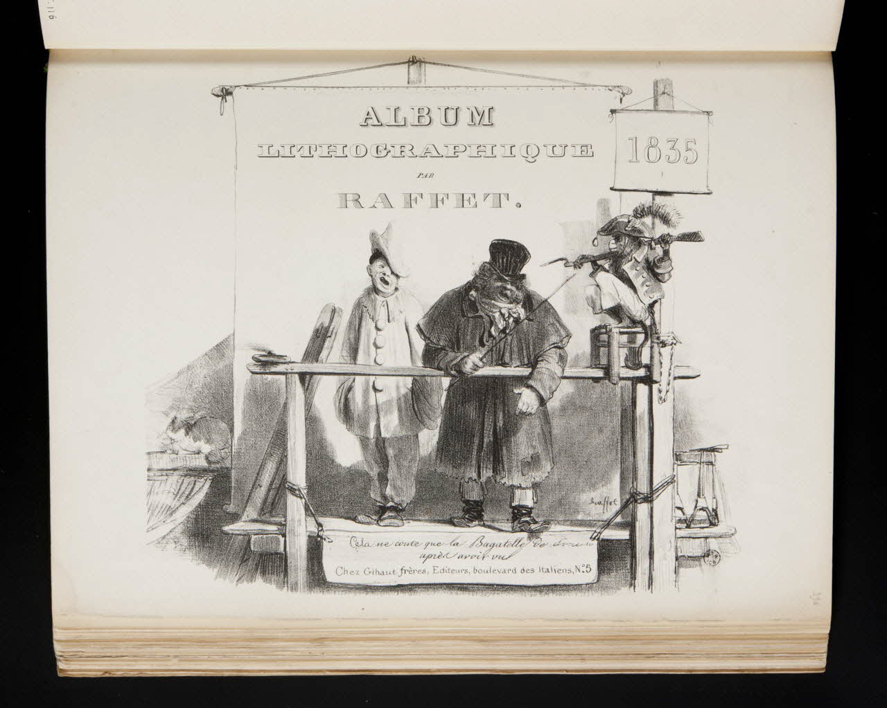 album ALBUM  LITHOGRAPHIQUE  PAR  RAFFET. 1963.75.65.117 Photo