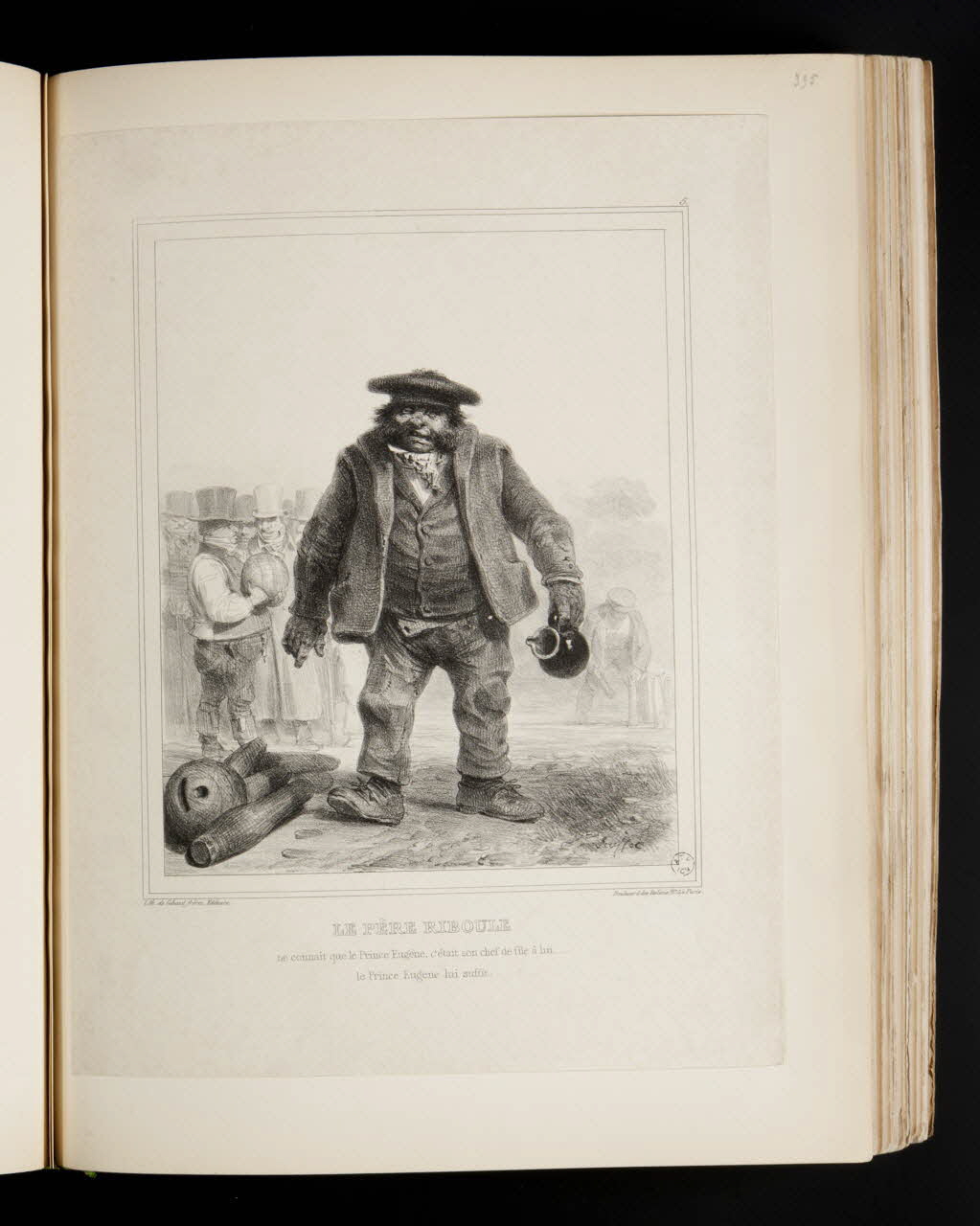 album LE PERE RIBOULE  ne connaît que le Prince Eugène, c'était son chef de file à lui.....  le Prince Eugène lui suffit. 1963.75.65.122 Photo