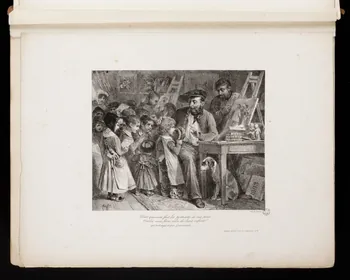 Fraillery album Vous qui avez fait les portraits de nos pères...  Voulez-vous faire celui de leurs enfants ? Paris 1869 1963.75.65.3 Photo